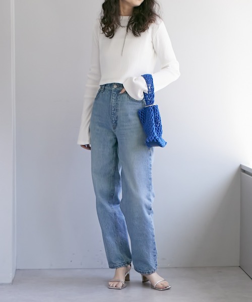 mystic（ミスティック）の「メッシュミニBAG（ハンドバッグ・レディース・ブルー/グリーン・ONE SIZE）」の3枚目の写真