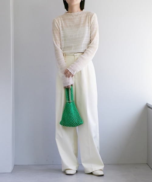 mystic（ミスティック）の「メッシュミニBAG（ハンドバッグ・レディース・ブルー/グリーン・ONE SIZE）」の8枚目の写真