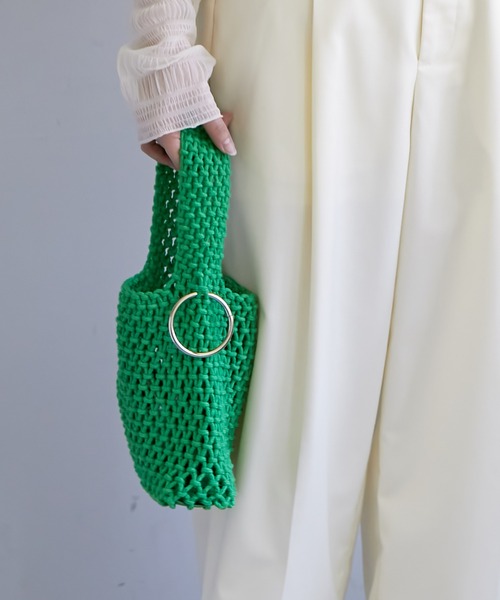 mystic（ミスティック）の「メッシュミニBAG（ハンドバッグ・レディース・ブルー/グリーン・ONE SIZE）」の9枚目の写真