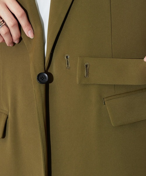 Lui's（ルイス）の「ベルト付きミディジレ(セットアップ対応)（ベスト・レディース・オフホワイト/オリーブ/ブラック・FREE）」の20枚目の写真