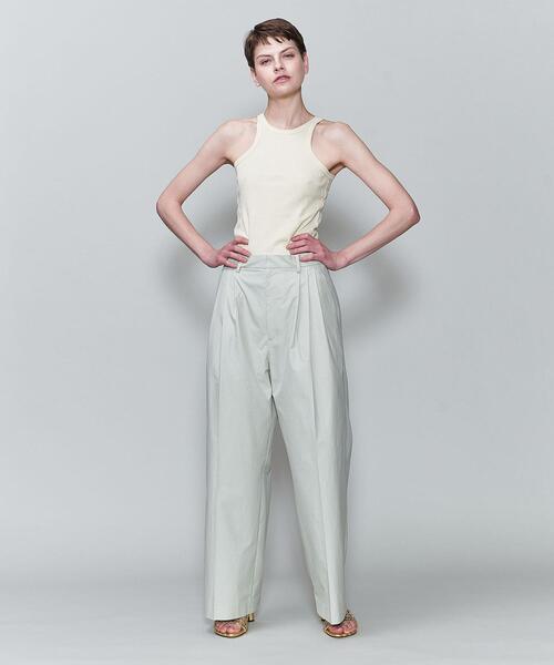 6（ロク）の「＜6(ROKU)＞TEREKO TANK TOP/タンクトップ（タンクトップ・レディース・ピンク/クリーム/ブラック・FREE）」の2枚目の写真