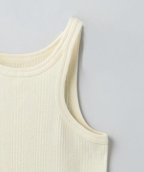 6（ロク）の「＜6(ROKU)＞TEREKO TANK TOP/タンクトップ（タンク