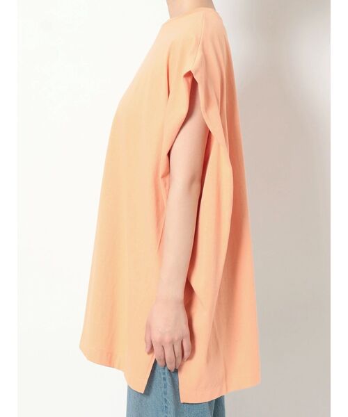 Ungrid（アングリッド）の「オーガビッツコットンルーズノースリトップス（タンクトップ・レディース・オフホワイト/チャコールグレー/オレンジ・FREE）」の15枚目の写真