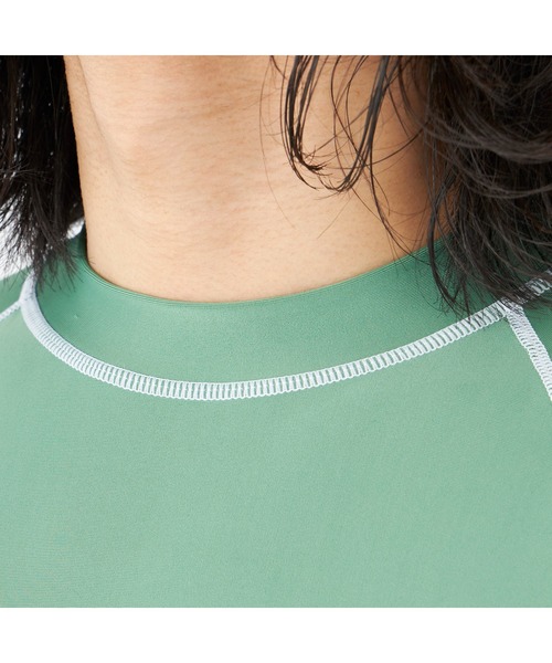 Ocean Pacific（オーシャンパシフィック）の「Ocean Pacific/オーシャンパシフィック スポーツウェア 水着 水陸両用 UVカット ラッシュガード 長袖 シャツ（ラッシュガード・メンズ・ネイビー/ホワイト/ブラック/グリーン・XL/M/L）」の8枚目の写真