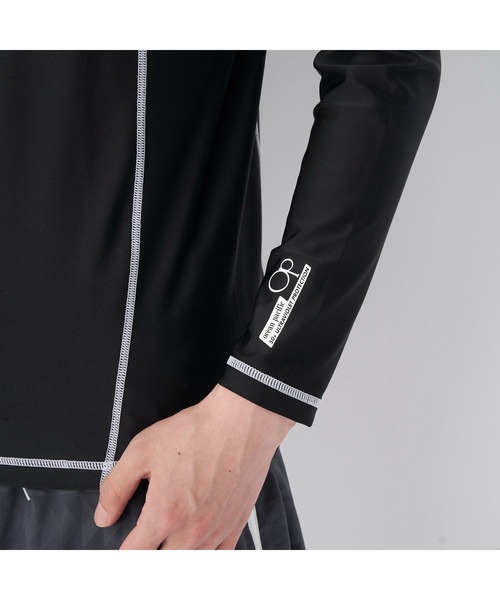 Ocean Pacific（オーシャンパシフィック）の「Ocean Pacific/オーシャンパシフィック スポーツウェア 水着 水陸両用 UVカット ラッシュガード 長袖 シャツ（ラッシュガード・メンズ・ネイビー/ホワイト/ブラック/グリーン・XL/M/L）」の16枚目の写真