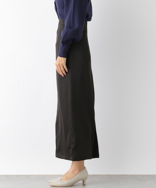 LEPSIM（レプシィム）の「【FOR I SERIES】ハイウエストサテンスカート　192133（スカート・レディース・ブラック/イエロー/ブルー・MEDIUM/SMALL）」の10枚目の写真