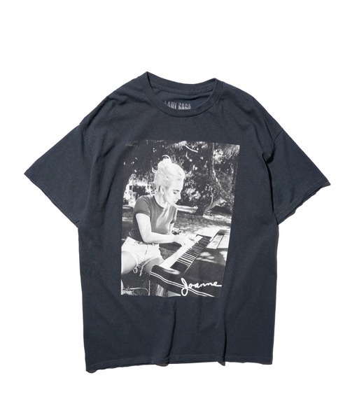 THRIFTY LOOK(スリフティールック)の「THRIFTY LOOK/スリフティールック THRIFTY'LADY GAGA'TEE(Tシャツ/カットソー・メンズ・ブラック/ブラック系1/ブラック系2・LARGE/X-LARGE/MEDIUM)」の1枚目の写真
