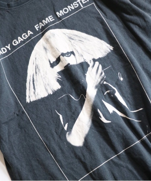 THRIFTY LOOK(スリフティールック)の「THRIFTY LOOK/スリフティールック THRIFTY'LADY GAGA'TEE(Tシャツ/カットソー・メンズ・ブラック/ブラック系1/ブラック系2・LARGE/X-LARGE/MEDIUM)」の6枚目の写真