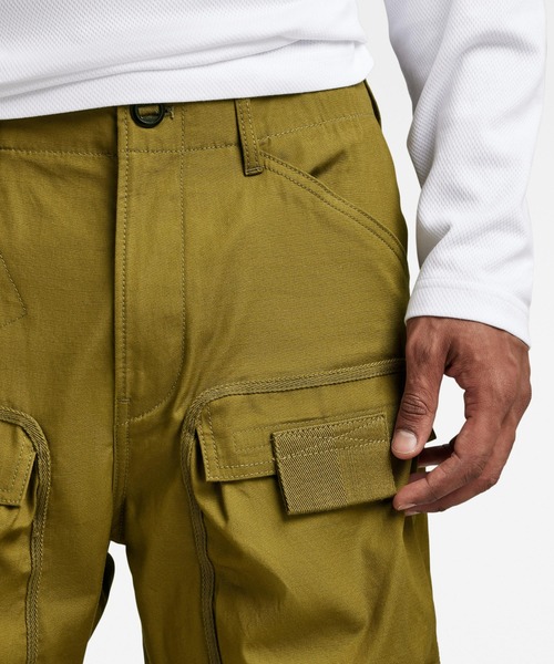 G-STAR(ジースター)の「3D REGULAR TAPERED CARGO PANTS/テーパードカーゴパンツ(カーゴパンツ・メンズ・カーキオリーブ・28/30/29/30/30/30/31/30/32/30/33/30/27/30/34/30)」の4枚目の写真