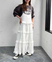 apres jour mignon | アソートティアードキャミワンピース【ZOZOTOWN限定アイテム】(ワンピース)