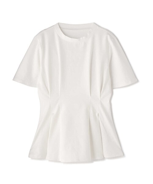 NATURAL BEAUTY BASIC(ナチュラルビューティーベーシック)の「◇ウエストタックチュニックカットソー(Tシャツ/カットソー・レディース・ブラック/ホワイト・FREE)」の13枚目の写真