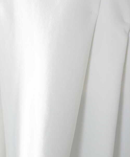 NATURAL BEAUTY BASIC(ナチュラルビューティーベーシック)の「◇ウエストタックチュニックカットソー(Tシャツ/カットソー・レディース・ブラック/ホワイト・FREE)」の4枚目の写真