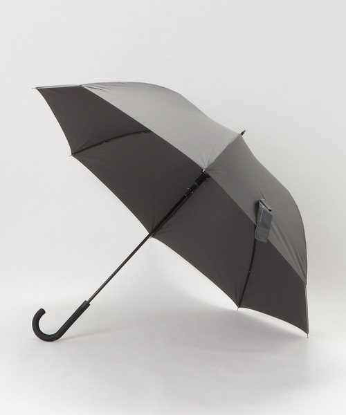 Waterfront（ウォーターフロント）の「ソフトジャンプスライドラージ 70（長傘・メンズ・ネイビー/グレー/ブラック・FREE）」の11枚目の写真