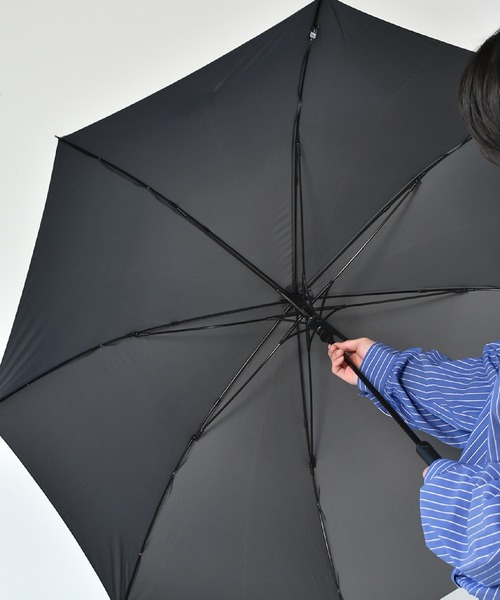 Waterfront（ウォーターフロント）の「ソフトジャンプスライドラージ 70（長傘・メンズ・ネイビー/グレー/ブラック・FREE）」の16枚目の写真