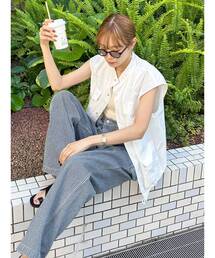 Ungrid | 【WEB限定】ナイロン混ミリタリールーズベスト(ベスト)