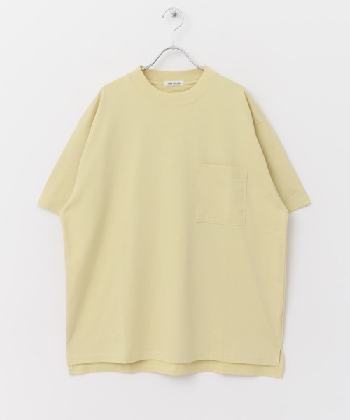 FORK&SPOON（フォークアンドスプーン）の「『イージーケア』『吸水速乾』『接触冷感』FORK&SPOON　ファンクションプレーティングTシャツ（Tシャツ/カットソー・メンズ・チャコールグレー/イエロー/オフホワイト・4/5）」の12枚目の写真