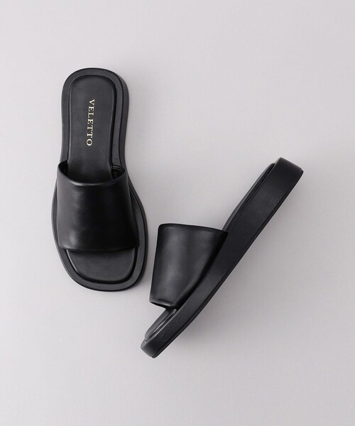 FREAK'S STORE（フリークスストア）の「VELETTO/ベレット スライドサンダル（サンダル・レディース・ブラウン/ブラック・37/38/36）」の4枚目の写真