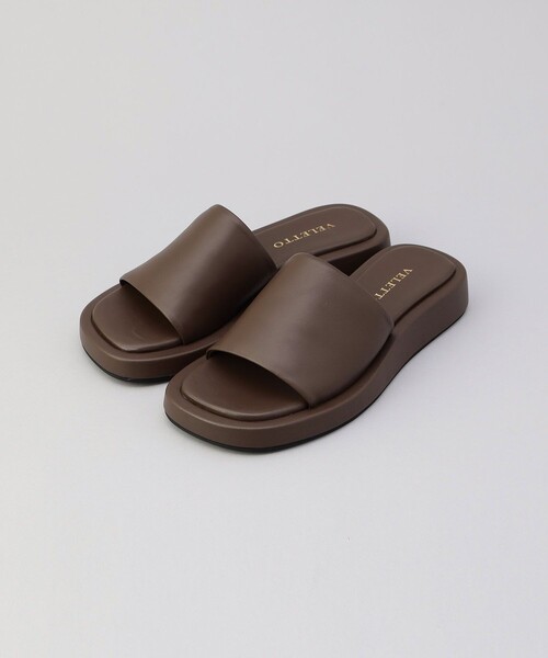 FREAK'S STORE（フリークスストア）の「VELETTO/ベレット スライドサンダル（サンダル・レディース・ブラウン/ブラック・37/38/36）」の9枚目の写真