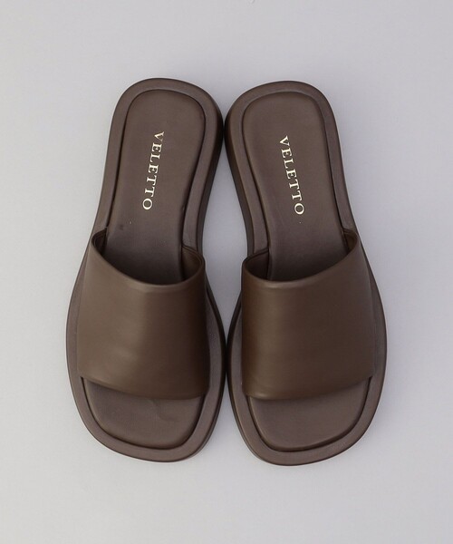 FREAK'S STORE（フリークスストア）の「VELETTO/ベレット スライドサンダル（サンダル・レディース・ブラウン/ブラック・37/38/36）」の10枚目の写真