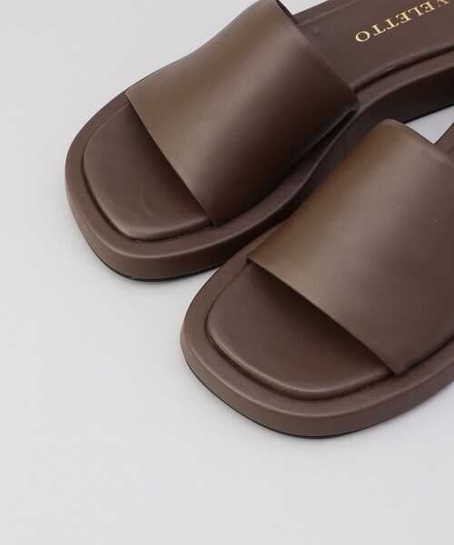FREAK'S STORE（フリークスストア）の「VELETTO/ベレット スライドサンダル（サンダル・レディース・ブラウン/ブラック・37/38/36）」の14枚目の写真