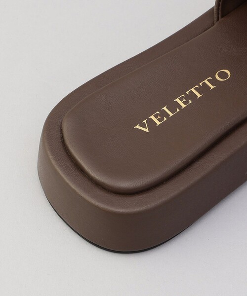 FREAK'S STORE（フリークスストア）の「VELETTO/ベレット スライドサンダル（サンダル・レディース・ブラウン/ブラック・37/38/36）」の16枚目の写真