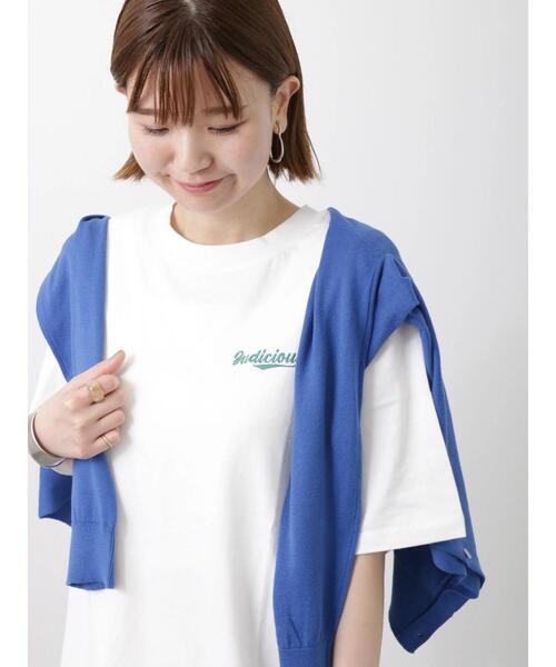 Lugnoncure（ルノンキュール）の「【UV加工】ベーシッククルーネックカーディガン（カーディガン/ボレロ・レディース・ネイビー/レッド/オフホワイト/ブルー・ﾌﾘ-）」の19枚目の写真