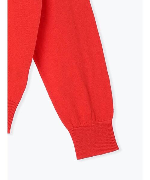 Lugnoncure（ルノンキュール）の「【UV加工】ベーシッククルーネックカーディガン（カーディガン/ボレロ・レディース・ネイビー/レッド/オフホワイト/ブルー・ﾌﾘ-）」の6枚目の写真