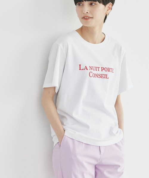 AMERICAN HOLIC(アメリカンホリック)の「カラフルプリントロゴカットプルオーバー(Tシャツ/カットソー・レディース・オレンジ/グリーン/ピンク/レッド・M/L)」の1枚目の写真