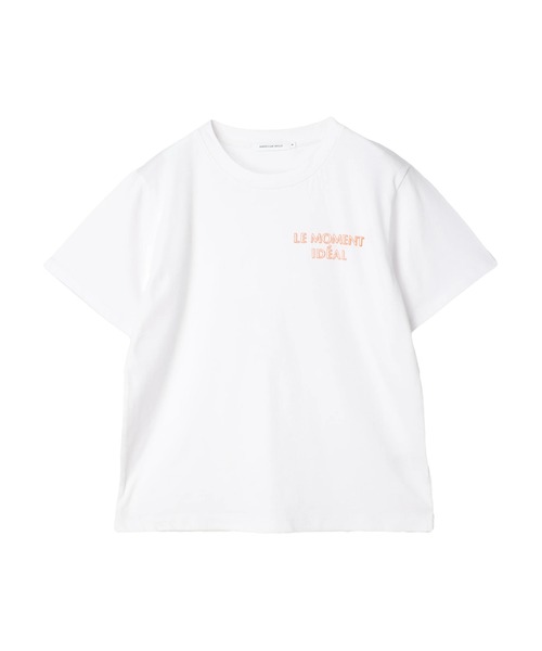 AMERICAN HOLIC(アメリカンホリック)の「カラフルプリントロゴカットプルオーバー(Tシャツ/カットソー・レディース・オレンジ/グリーン/ピンク/レッド・M/L)」の8枚目の写真