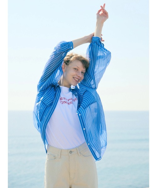 AMERICAN HOLIC(アメリカンホリック)の「カラフルプリントロゴカットプルオーバー(Tシャツ/カットソー・レディース・オレンジ/グリーン/ピンク/レッド・M/L)」の22枚目の写真