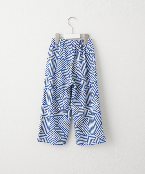 CIAOPANIC TYPY（チャオパニックティピー）の「【KIDS】バティック柄ワイドストレートパンツ（その他パンツ・キッズ・ブルー/イエロー・S/M/L/XL/XXL）」の8枚目の写真