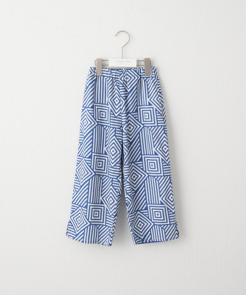 CIAOPANIC TYPY（チャオパニックティピー）の「【KIDS】バティック柄ワイドストレートパンツ（その他パンツ・キッズ・ブルー/イエロー・S/M/L/XL/XXL）」の10枚目の写真