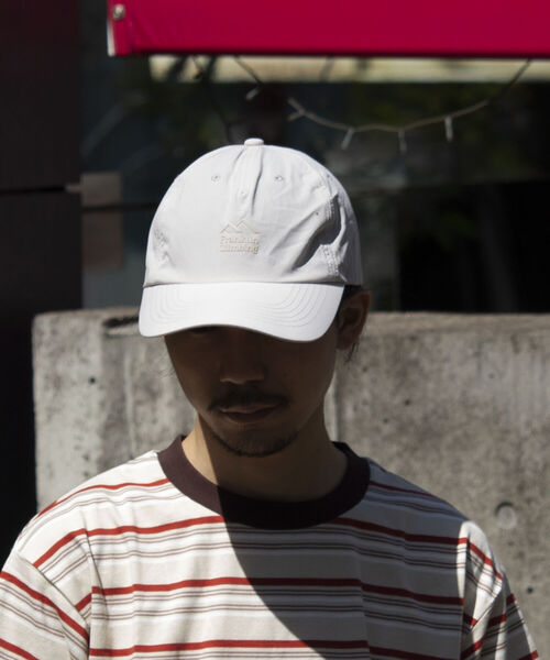 Franklin Climbing(フランクリンクライミング)の「【Franklin Climbing】ストレッチキャップ ワンポイントロゴ(キャップ・メンズ・アイボリー/ブラック・FREE)」の2枚目の写真