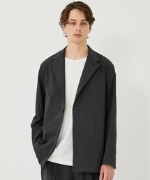 UNITED TOKYO | Quick dry リネンライクボックスジャケット(セットアップ)
