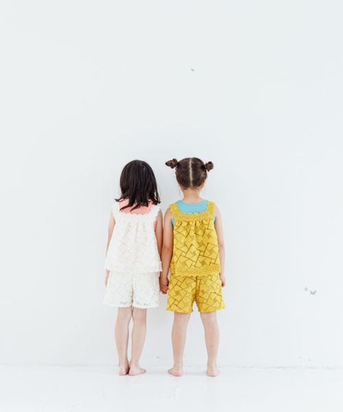 LOWRYS FARM(ローリーズファーム)の「レースタンクトップ 905365(タンクトップ・キッズ・ホワイト/イエロー/ブラック・120cm/140cm/150cm/110cm/130cm)」の8枚目の写真