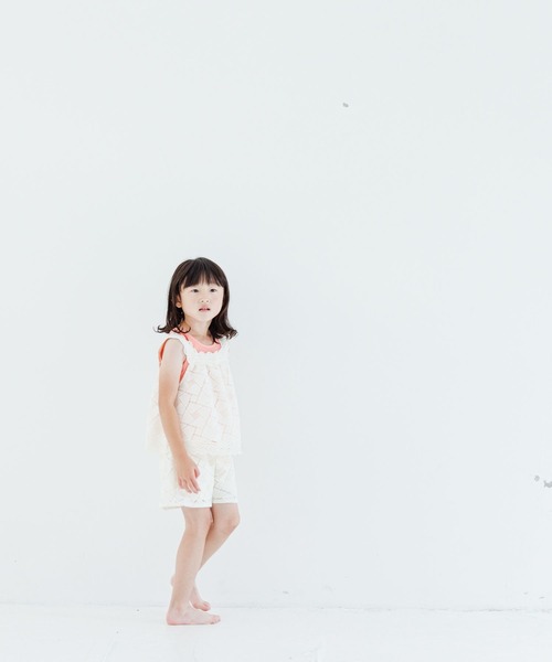 LOWRYS FARM(ローリーズファーム)の「レースタンクトップ 905365(タンクトップ・キッズ・ホワイト/イエロー/ブラック・120cm/140cm/150cm/110cm/130cm)」の14枚目の写真