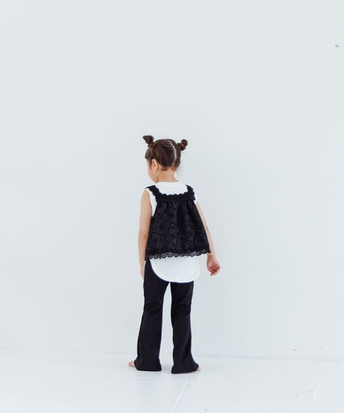 LOWRYS FARM(ローリーズファーム)の「レースタンクトップ 905365(タンクトップ・キッズ・ホワイト/イエロー/ブラック・120cm/140cm/150cm/110cm/130cm)」の21枚目の写真