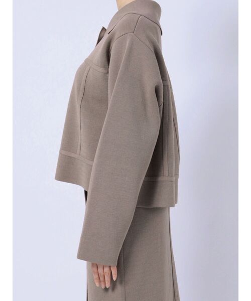 LAGUNAMOON(ラグナムーン)の「ジャケットデザインニットカーディガン(カーディガン/ボレロ・レディース・ブラック/モカ・FREE)」の15枚目の写真