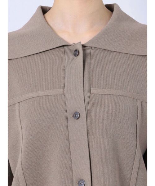 LAGUNAMOON(ラグナムーン)の「ジャケットデザインニットカーディガン(カーディガン/ボレロ・レディース・ブラック/モカ・FREE)」の17枚目の写真