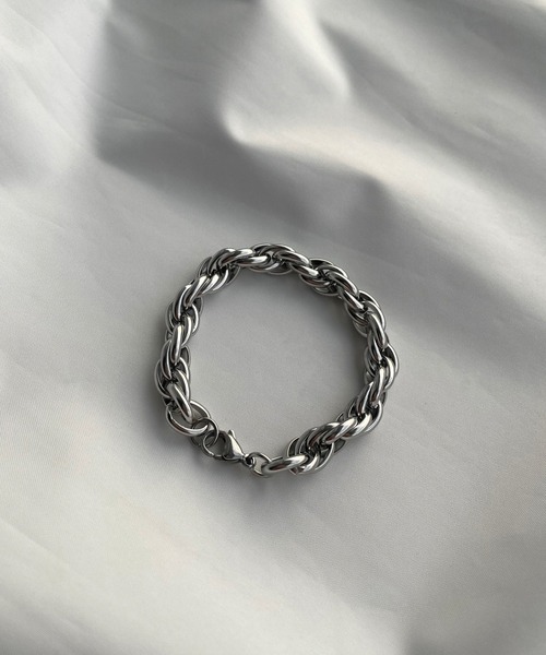 kutir（クティール）の「デザインチェーンブレスレット（ブレスレット・レディース・シルバー・FREE）」の2枚目の写真