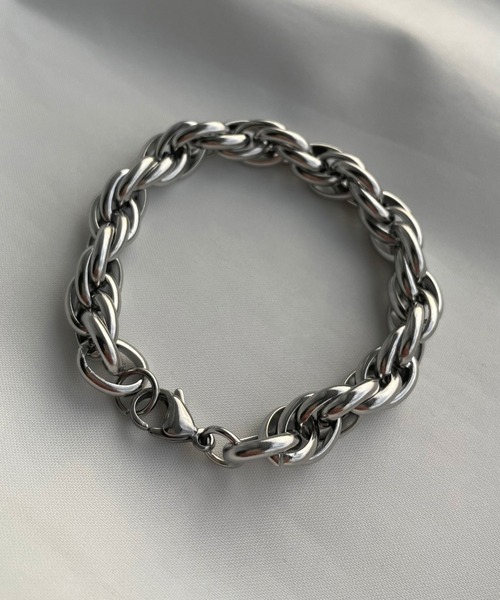 kutir（クティール）の「デザインチェーンブレスレット（ブレスレット・レディース・シルバー・FREE）」の3枚目の写真