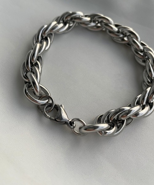 kutir（クティール）の「デザインチェーンブレスレット（ブレスレット・レディース・シルバー・FREE）」の4枚目の写真