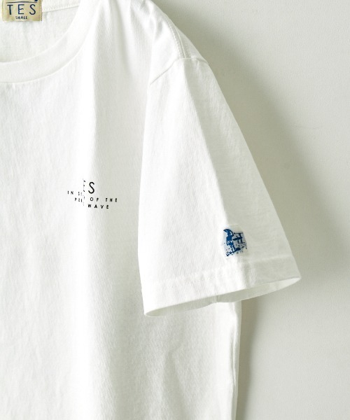 The Endless Summer（エンドレスサマー）の「[The Endless Summer/エンドレスサマー] 別注 サークルBUHI バックプリントTシャツ（Tシャツ/カットソー・レディース・ピンク/ブラック/ホワイト/ベージュ・XL/M/S/L）」の10枚目の写真