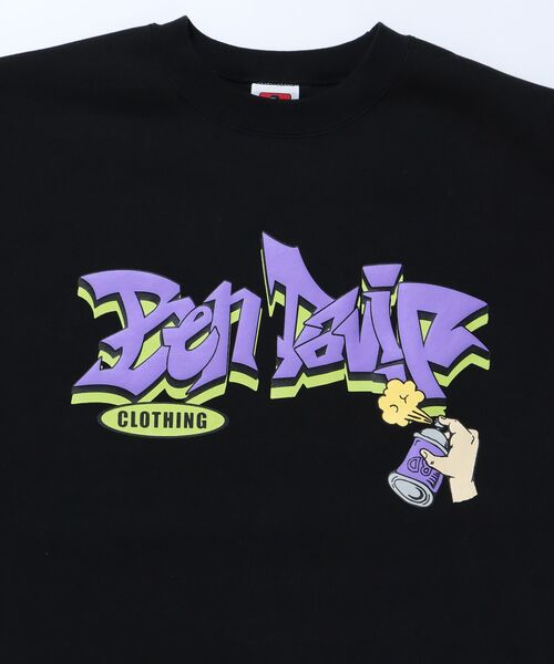 BEN DAVIS（ベンデイビス）の「【BEN DAVIS(ベンデイビス)】 ARTS IN TOWN CREW / ロゴ ビッグ スウェット クルーネック（スウェット・メンズ・オフホワイト/ブルー系その他2/マスタード/ブラック・LARGE/MEDIUM/X-LARGE）」の22枚目の写真