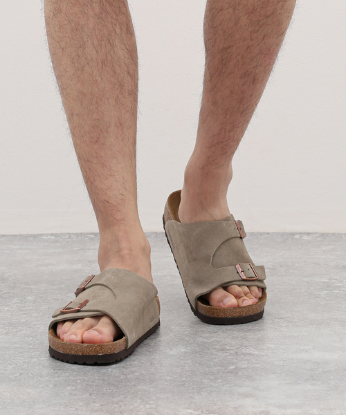 ビルケンシュトックBirkenstock ライトグレー サンダル 42 ビルケンシュトックBirkenstock ライトグレー サンダル 42