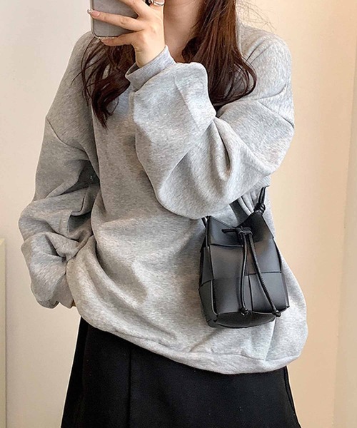 NANEA(ナネア)の「イントレ 巾着ショルダーバッグ(ショルダーバッグ・レディース・イエロー/グリーン/ホワイト/ブラック・FREE)」の3枚目の写真