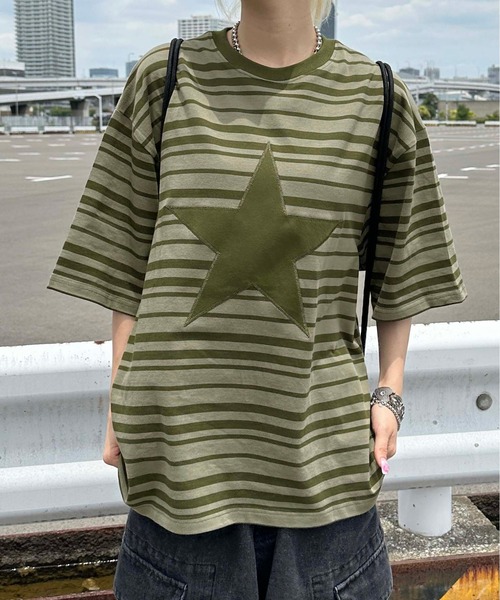 ⭐︎新品⭐︎SEA ボーダーＴシャツ HECT】Big Border S/S Tee / ビッグシルエットボーダー半袖T