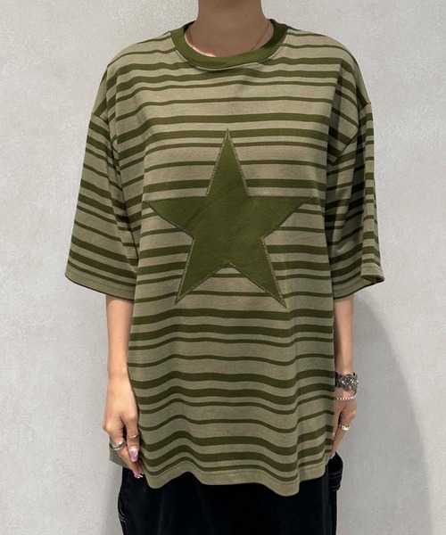スターマルチボーダーTシャツ（Tシャツ/カットソー）｜sedacle