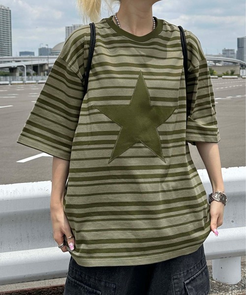 スターマルチボーダーTシャツ（Tシャツ/カットソー）｜sedacle