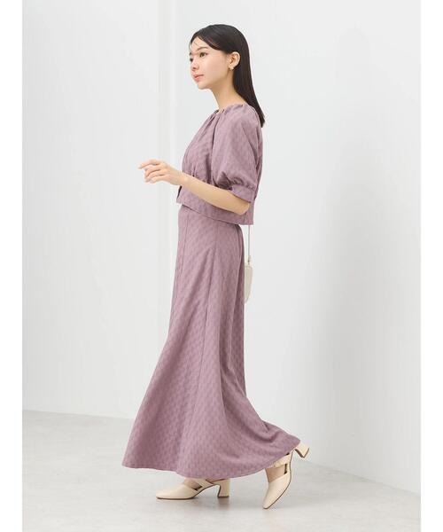 earth music&ecology（アースミュージックアンドエコロジー）の「ジャガードプルオーバー（Tシャツ/カットソー・レディース・ブルー/ブラック/ピンク・FREE）」の8枚目の写真